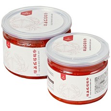 어촌명가 국내산 밥도둑 수제 비법 순살 양념게장, 1개, 500g