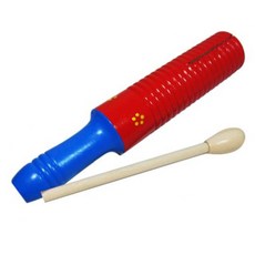 파피앙 귀로 악기놀이 유아원목 교구, 4)-빨강, 1개