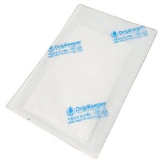 드립키퍼 정육용 고기 핏물 드립 흡수 미트 패드 09x13 100매, 100개, 09 × 13 cm 100매