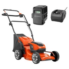 허스크바나 충전잔디깍기 LC137i 300평 무선 전동 전기, 1개, 본체+BLi200배터리+QC250(고속충전기)