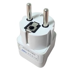 라이트닝웍스 돼지코 멀티변환어댑터 샤오미 다이슨 해외플러그 변환콘센트 최고급형, 2개