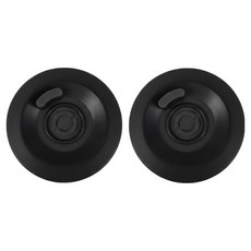 커피머신 그룹헤드 백플러싱 청소용 실리콘 블라인드 바스켓, 2개, 58mm 검정