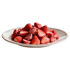 [3MM]동결건조 딸기100% 무설탕 고당도 프리미엄 딸기 아이간식 선물, 4개, 35g