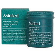 민티드 울트라 민트 고체치약 90p, 63g, 1개