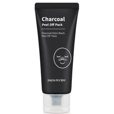 파파레서피 숯범벅 블랙 필 오프 팩 50ml, 1개입, 5개