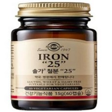솔가 철분 25, 60정, 1개