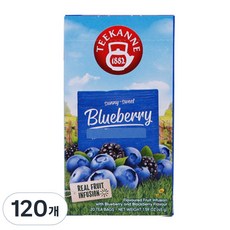 TEEKANNE 恬康樂 蘋果藍莓茶, 2.25g, 20包, 6盒