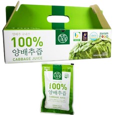 착한가격 양배추즙100% 홈쇼핑완판상품 위건강에 좋다고 알려진 바로그 양배추즙, 100ml, 30개