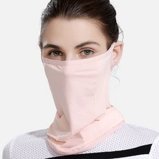 [엘리오] 시원한 쿨링원단 등산 산책 골프 자외선 차단 여성용 쿨링 마스크