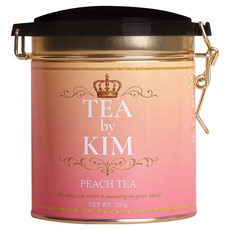 티바이킴 프리미엄 실론 복숭아티 틴케이스, 2개, 1개입, 100g