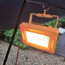 캠핑 랜턴 태양광 c-type 하이브리드 충전식 led 조명 램프 일광표 4000mAh, 1개