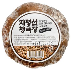 지평선 청국장 450g (업소용) x 12개/ 냄새 안나는 청국장, 12개