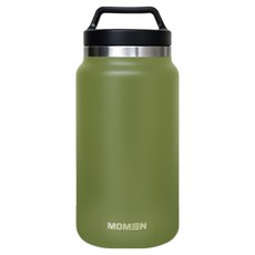 모멘 그랜드 워터저그 대용량 텀블러 캠핑물통 수통 아이스팟, 카키, 1개, 2.5L