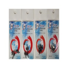 신통조구 교체형 유동찌고무 홀더 오링 무게추, 교체형 유동찌고무세트 일자형, 1개