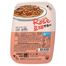 [JT021] 서울마님 로제떡볶이 280g, 용기 로제떡볶이 280g, 1개