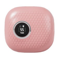 슈퍼인 초음파 렌즈세척기 휴대용 USB충전 3분자동세척, 1개, 핑크