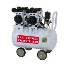 台北工具 5馬力50公升 無油靜音空壓機 雙2.5馬達四汽缸 110V 適用木工噴漆修補
