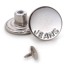 룰루랄라 청바지 허리조절 나사형 단추, 1세트, 선택03 (1228) 5개