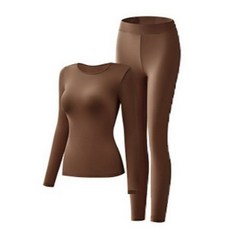 여성용 초경량 발열내의 겨울내복 상하의세트