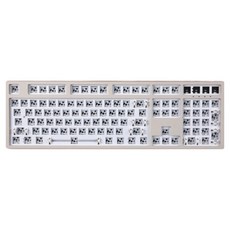 몬스타기어 닌자 108 PRO DIY KIT 커스텀 게이밍 키보드 본체 (키캡없음) (아이보리), 아이보리, 닌자 108PRO RGB