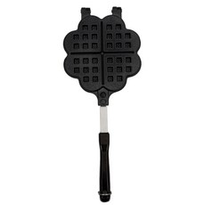 이태리 로시 가정용 캠핑용 양면 브런치 홈카페 와플팬 토스트팬 크로플팬, 1개, 13cm