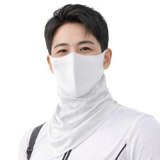 초이스 1+1 골프마스크 자외선 차단 페이스쿨가드, 2개, 그레이