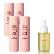 멀티밤 주름케어 광채 주름스틱 수분에센스 보습 크림 무자극 시카 비타민 기미케어 주름개선 미백 탄력 더마쉐어 앰플밤 11g X 4개+프로폴리스 앰플 20ml, 1개