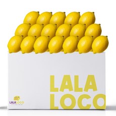 라라로코 미국산 프리미엄 팬시레몬 대용량, 1박스, 대과 140과 17kg