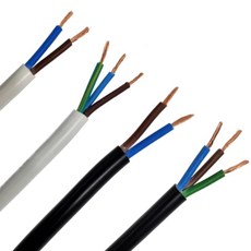 올판 VCTF 흑색 백색 연선 15M 절단 국산 1등급 전기선 0.75sq 1.0SQ 1.5SQ 2.5SQ 2C 3C 4C, 1개, VCFT 흑색 2.5 SQ 3 가닥