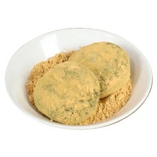 [당일생산/냉동배송] 콩쑥개떡 국내산 쑥 든든한 팥앙금, 1.2kg, 1개