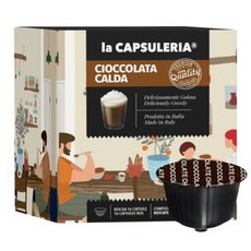 캡슐리아 돌체구스토호환 캡슐커피 초콜렛향 코코아 치콜라타, 14g, 16개입, 1개