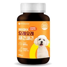 강아지 기관지 호흡기 영양제 대용량 펠렛 메이제이, 호흡기/기관지, 3개