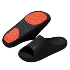 미끄럼방지슬리퍼 욕실화 거실화 슬리퍼, 블랙, 1개