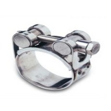 볼트클램프 스텐 싱글 고압밴드 JIMKOO 짐쿡 SUS밴드 수도 반도 배관자재 클램프 호스연결 머플러클램프 오토바이 할리데이비슨 883 배기 화학플랜트 수처리설비 레미콘 유조차, BC47(44~47mm), 1개