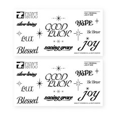 instant tattoo Light Side 2入, 混色, 1個