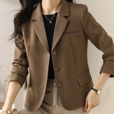 비아이와이 여성 봄가을 데일리 캐주얼 숏 정장 재킷 DH1250