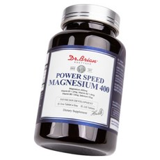 Dr.Brian ROETTGER Power Speed 鎂 400 116.4g, 1個, 120錠