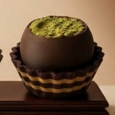 두쫀쿠 클리커 키캡 클릭커 키링 피젯토이 딸깍이 ASMR, 1개, 골드스트라이프