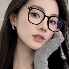 샤콘 블루라이트 차단 뿔테 안경 남녀공용 패션 안경테 / gs009