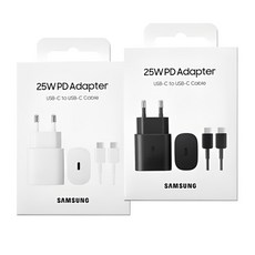 삼성전자 C to C 타입 25W 고속 충전기 EP-TA800, EP-TA800 화이트, 1개