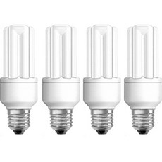 오스람 삼파장 램프 E26 Duluxstar 11W, 주광색, 4개