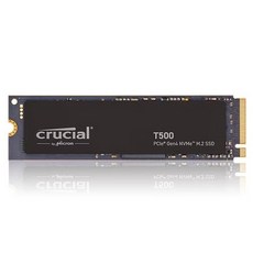 마이크론 T500 PCIe Gen4 NVMe M.2 SSD, 500GB, CT500T500SSD8