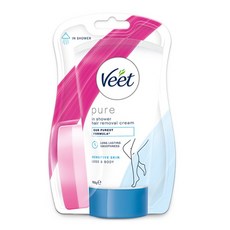 veet 인샤워 제모 크림 민감성 피부용, 150g, 1개 150g, 1개