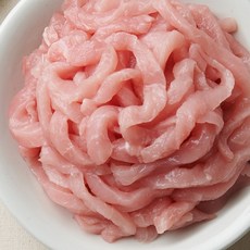[농협안심한돈][냉장] 국내산 한돈 등심 잡채용 500g, 1개