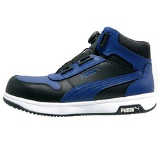 kcs인증 PM 경량 다이얼 안전화 6인치 블랙 BLUE 논슬립 1등급 생활방수 가벼운 내열성 고무 미끄럼방지 아웃솔