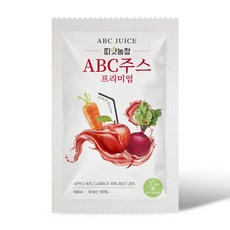 띠앗농장 물없이 60도 저온추출 ABC쥬스, 100ml, 30개