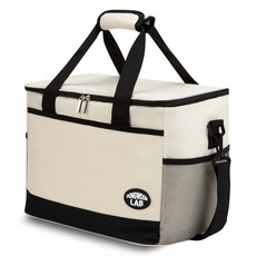 에버프레시 써모백 보냉백 소프트쿨러 보온, 아이보리, 30L