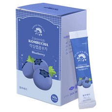 작심랩 콤부차 블루베리맛, 1박스, 5g, 10개입