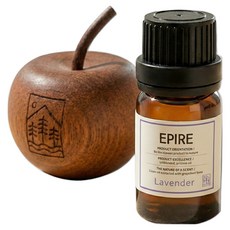 에피레 사과 디퓨저우드 에센셜 아로마 천연 오일 원액 100%, 1개, 10ml, 라벤더