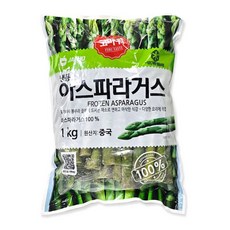 [씨기프트]냉동 아스파라거스 1kg 채소 야채 구이 캠핑요리, 1개